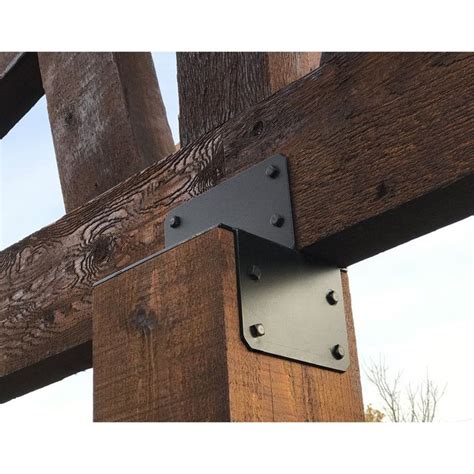 black metal bracket|black brackets for wood beams.